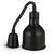 ЛАМПА ИНФРАКРАСНАЯ HURAKAN HKN-DL775, 190 ММ ЧЕРНАЯ HKN-DL775 black фото