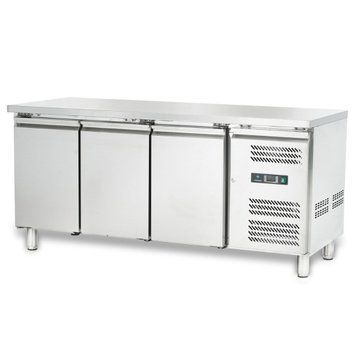 СТІЛ МОРОЗИЛЬНИЙ HURAKAN HKN-GXFC3GN 3-ДВЕРНИЙ HKN-GXFC3GN фото