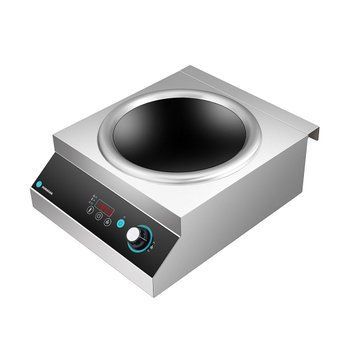 ПЛИТА ІНДУКЦІЙНА ВОК HURAKAN HKN-ICW50D WOK З ЕЛЕКТРОННИМ УПРАВЛІННЯМ, 5000W HKN-ICW50D WOK фото