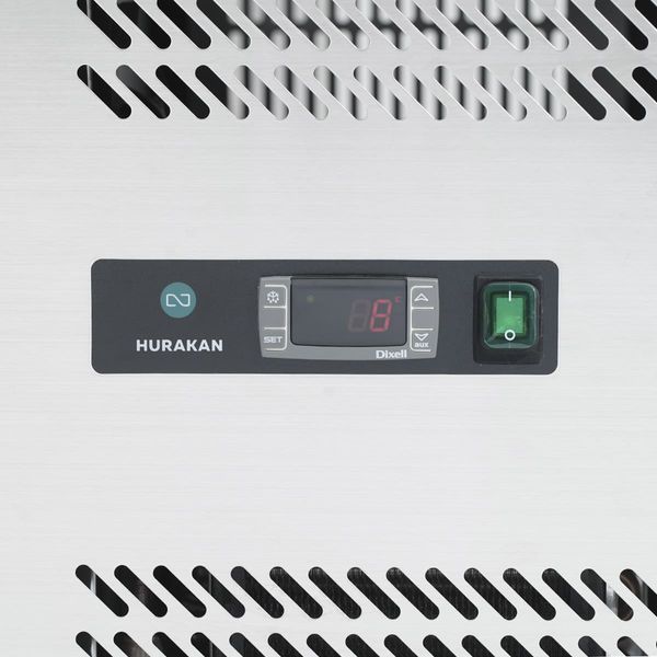 СТІЛ ХОЛОДИЛЬНИЙ HURAKAN HKN-GXRC3GN 3-ДВЕРНИЙ НА КОЛЕСАХ HKN-GXRC3GN фото