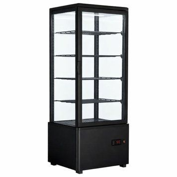ВІТРИНА ХОЛОДИЛЬНА HURAKAN HKN-UPD98B BLACK HKN-UPD98B black фото