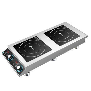 ПЛИТА ІНДУКЦІЙНА HURAKAN HKN-ICF70D2V 2-Х КОНФОРОЧНА, 7000W HKN-ICF70D2V фото